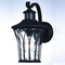 Vaxcel Abigail 7.5-in. W 1 Light Black Motion Sensor Dusk to Dawn Outdoor Wall Lantern with Clear Glass T0594 - alternate 3